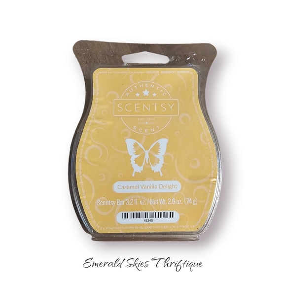 Scentsy caramel vanilla delight wax bar - Picture 1 of 4